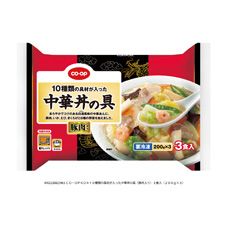 CO・OP 10種類の具材が入った中華丼の具(豚肉入り) 3食入(200g×3)