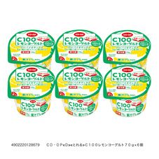 ＣＯ・ＯＰ Ｃ１００レモンヨーグルト ７０ｇ×６個
