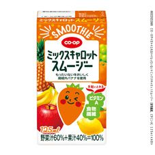 ＣＯ・ＯＰ ミックスキャロットスムージー（食物繊維、ビタミンＡ） １２５ｍｌ
