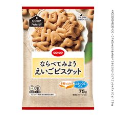 ＣＯ・ＯＰ ならべてみようえいごビスケット（Ｃａ） ７５ｇ