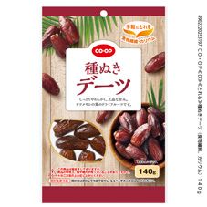 ＣＯ・ＯＰ 種ぬきデーツ（食物繊維、カリウム） １４０ｇ